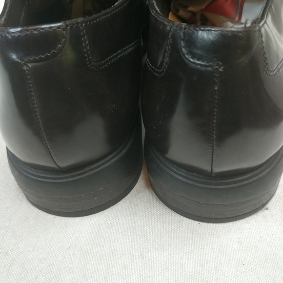 Cole Haan 10.5 M Brown Apron Toe Leather Oxford Dr - Picture 8 of 8